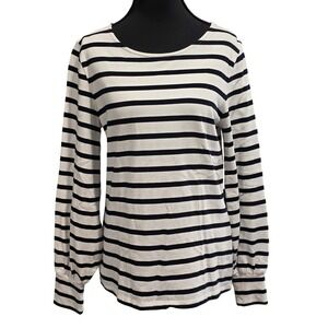 Boden Women Striped Preppy Classy Long Sleeve Cotton Casual US 6 UK 10 classic